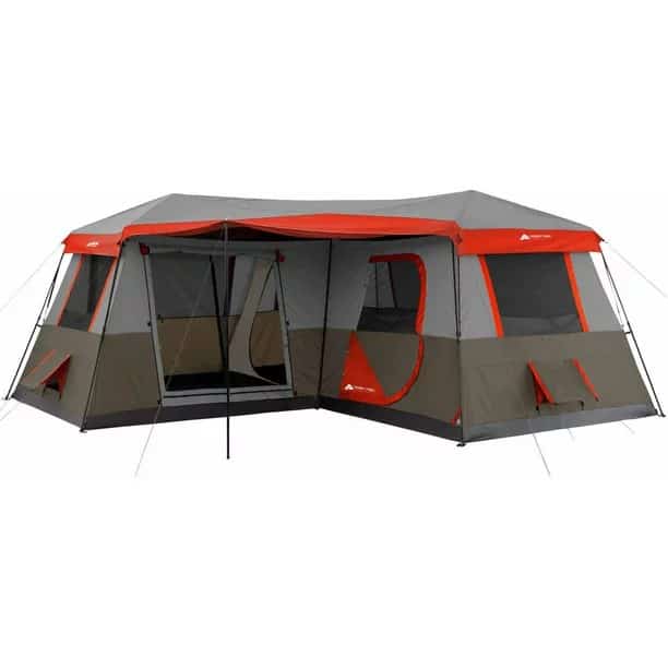 Ozark Trail Three-Room Instant Cabin 12-person Tent: