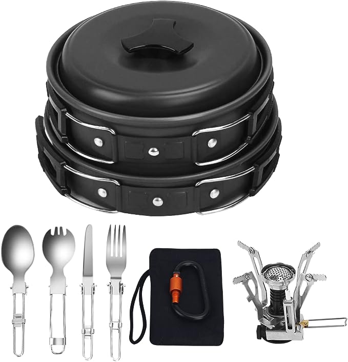 Bisgear Camping Cookware Set